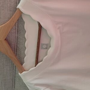 Anne Klein Cream 3/4 Sleeve Blouse